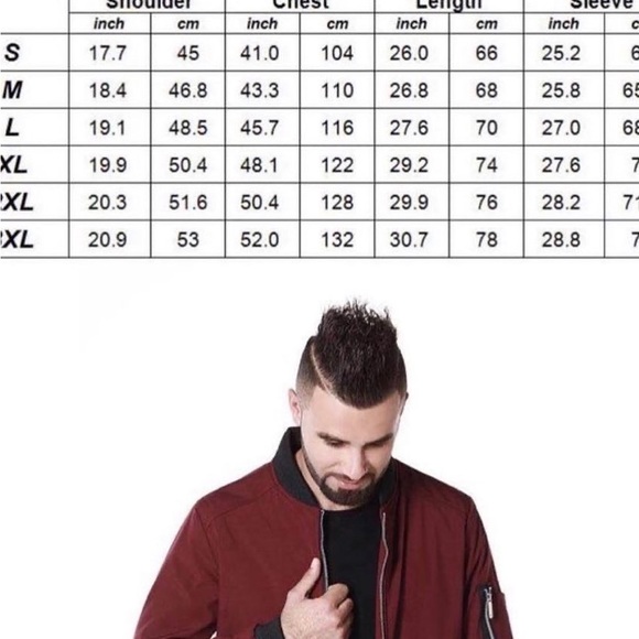 Spring New Men's Bomber Zipper Jacket Male Casual Streetwear Hip Hop Slim fit - Picture 8 of 8
